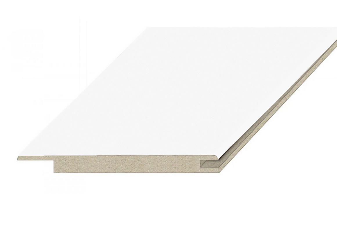 Extensie toc usa  MDF White Silk Mat, IND