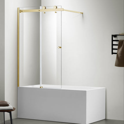 Paravan de cadă culisant premium soft-glide