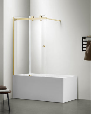 Paravan de cadă culisant premium soft-glide