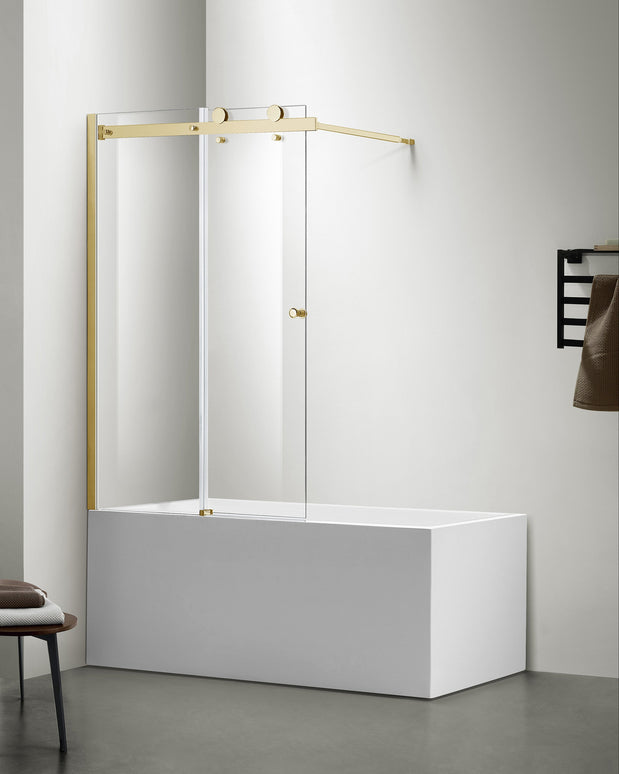 Paravan de cadă culisant premium soft-glide