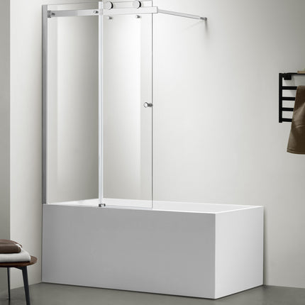 Paravan de cadă culisant premium soft-glide