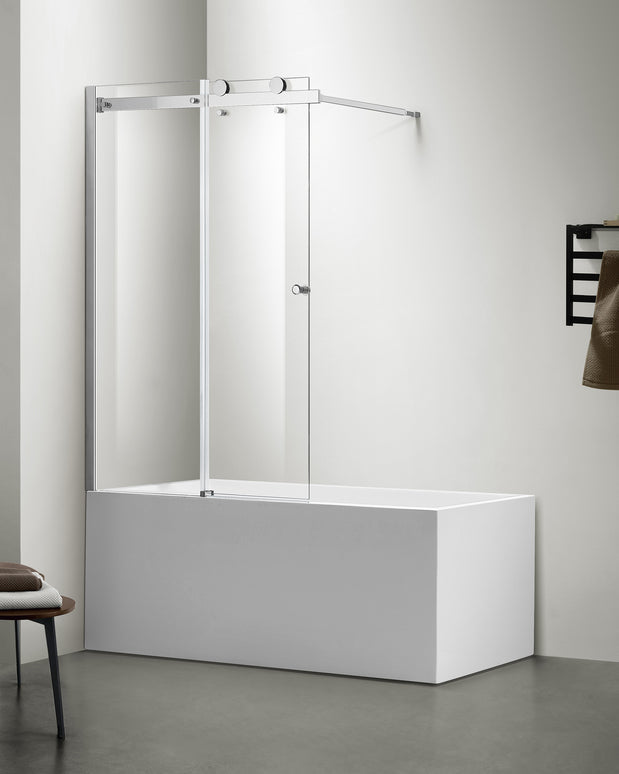 Paravan de cadă culisant premium soft-glide