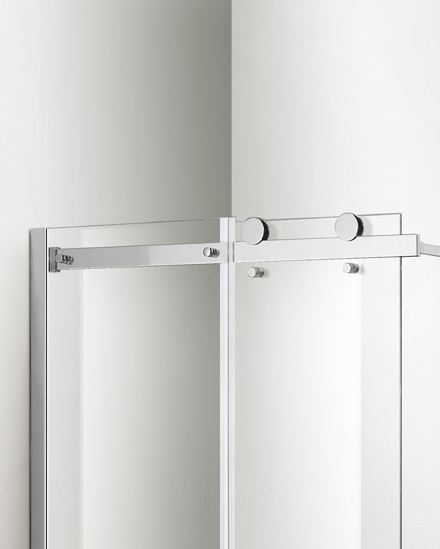 Paravan de cadă culisant premium soft-glide