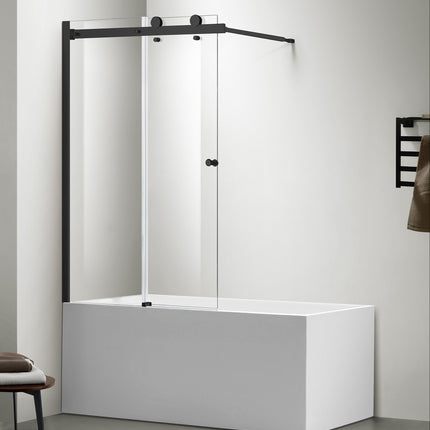 Paravan de cadă culisant premium soft-glide