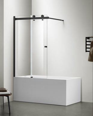 Paravan de cadă culisant premium soft-glide