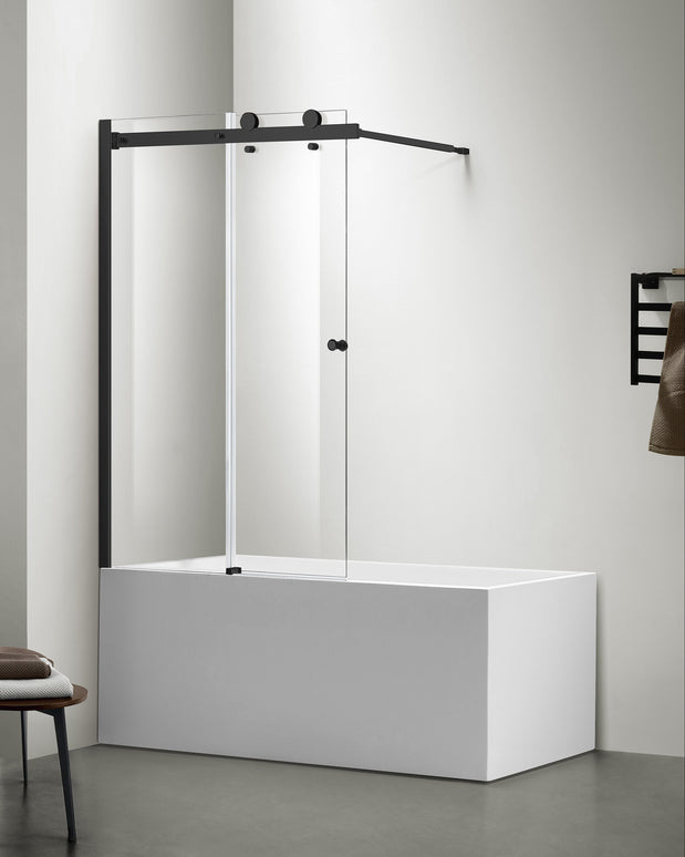 Paravan de cadă culisant premium soft-glide
