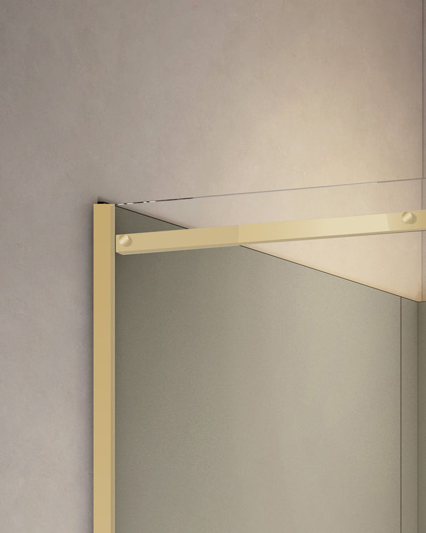 Paravan de duș walk-in culisant premium cu soft-close