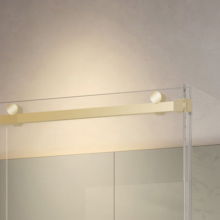 Paravan de duș walk-in culisant premium cu soft-close