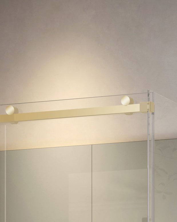 Paravan de duș walk-in culisant premium cu soft-close