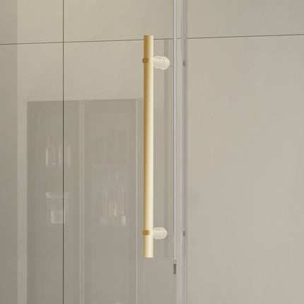 Paravan de duș walk-in culisant premium cu soft-close