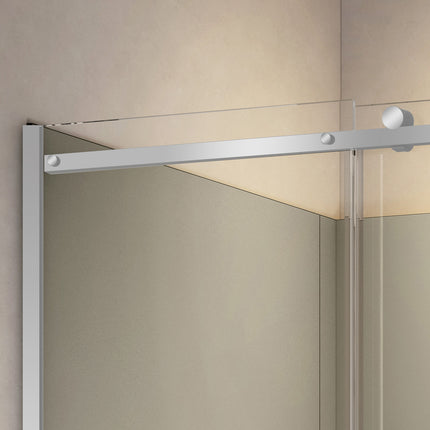 Paravan de duș walk-in culisant premium cu soft-close