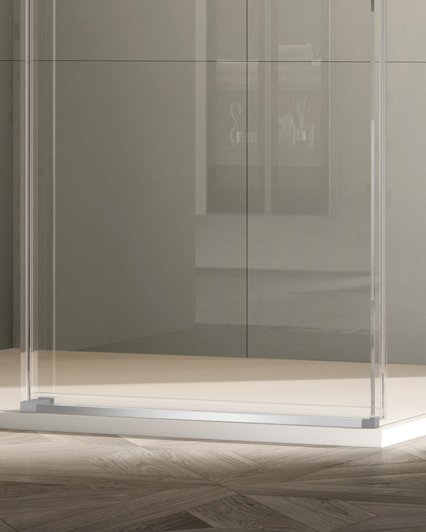 Paravan de duș walk-in culisant premium cu soft-close