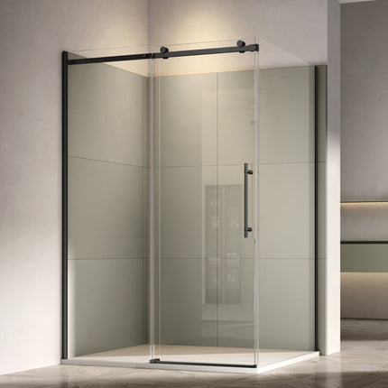 Paravan de duș walk-in culisant premium cu soft-close