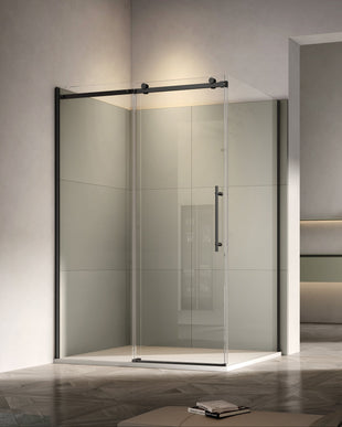 Paravan de duș walk-in culisant premium cu soft-close