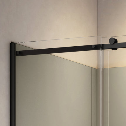 Paravan de duș walk-in culisant premium cu soft-close