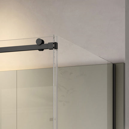 Paravan de duș walk-in culisant premium cu soft-close