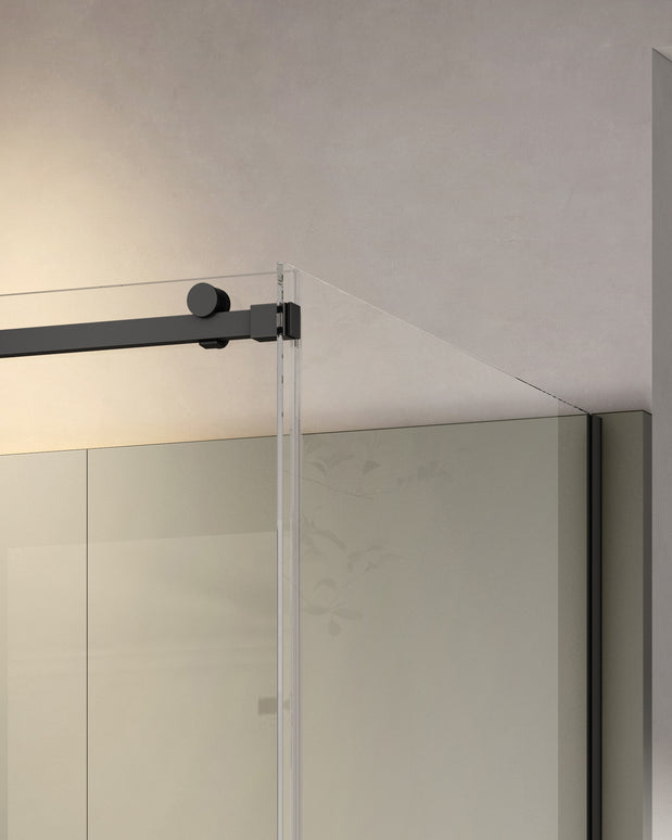 Paravan de duș walk-in culisant premium cu soft-close