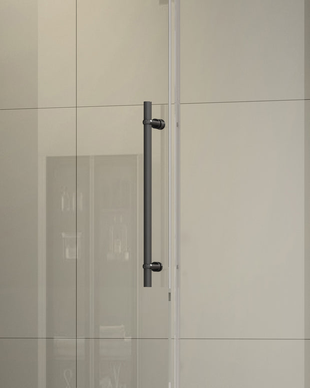 Paravan de duș walk-in culisant premium cu soft-close