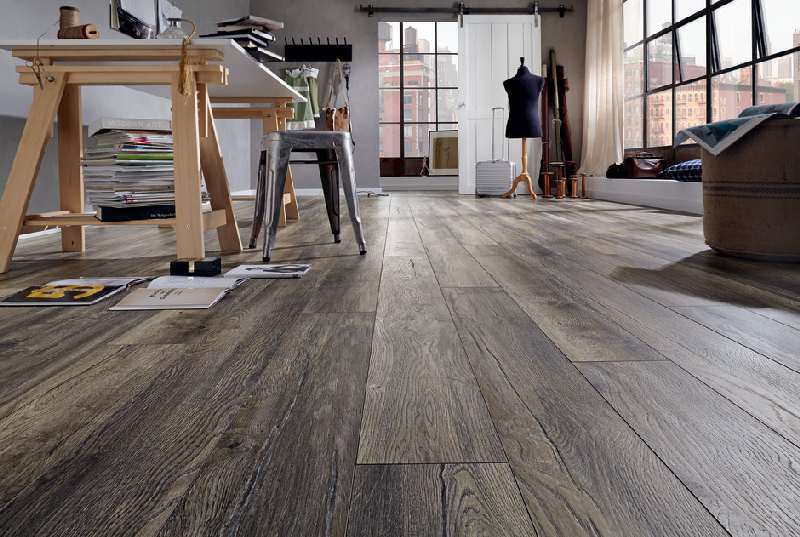Parchet laminat Stejar Harbour Gri Amazone 3572 10/33, Kronotex www.CasaDeco.ro
