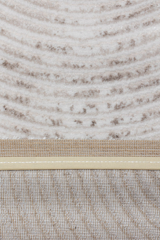Covor  Lusso Cream Brown – Design Circular Elegant și Calitate Premium www.olivy.ro