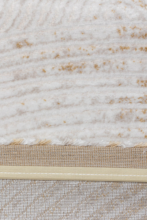 Covor  Lusso Crem Auriu – Design modern www.olivy.ro