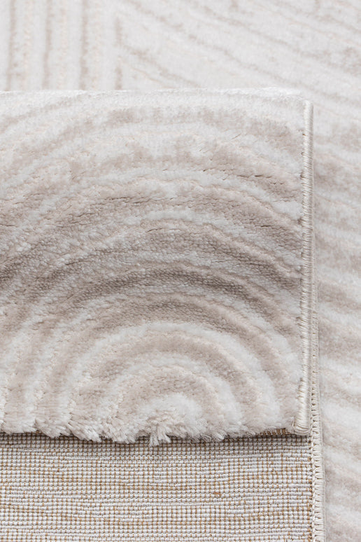 Covor Lusso Cream Beige – Eleganță Neutră cu Textură Premium www.olivy.ro