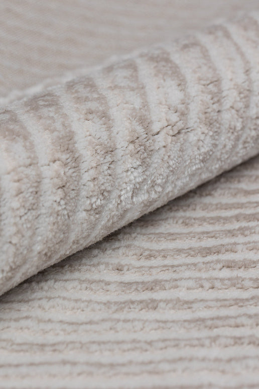 Covor Lusso Cream Beige – Eleganță Neutră cu Textură Premium www.olivy.ro