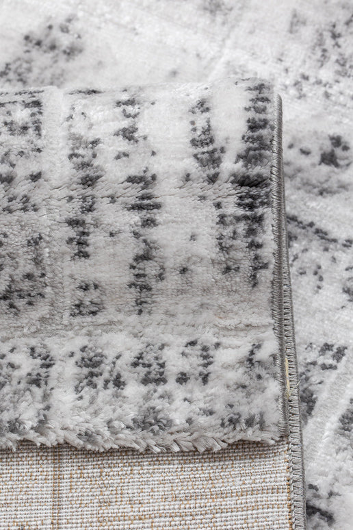 Covor Lusso Grey Antracit – Design Geometric Urban www.olivy.ro