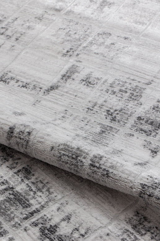 Covor Lusso Grey Antracit – Design Geometric Urban www.olivy.ro