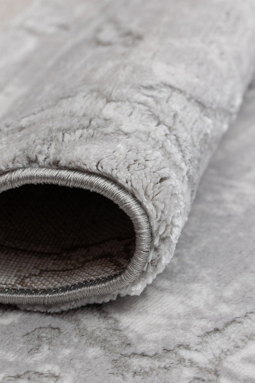 Covor Lusso Grey Modern – Marmorat Gri pentru Living sau Dormitor www.olivy.ro