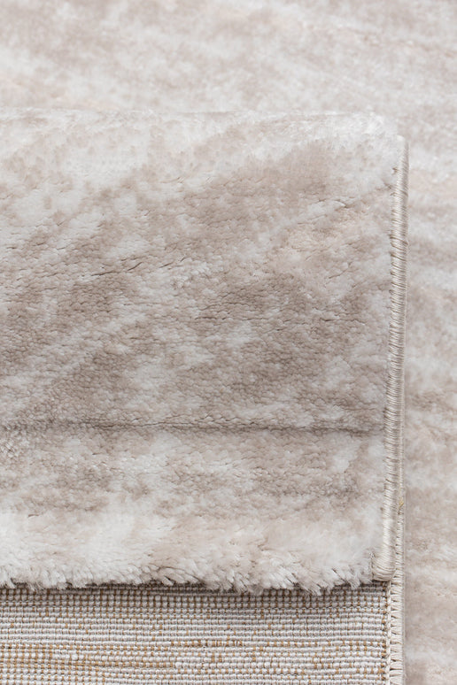 Covor modern Lusso Cream Beige – Design Fluid, Textură Moale și Elegantă www.olivy.ro