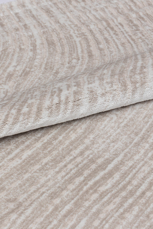 Covor modern Lusso Cream Beige – Design Fluid, Textură Moale și Elegantă www.olivy.ro