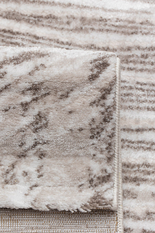 Covor Lusso Cream Brown – Valuri Naturale și Textură Moale www.olivy.ro