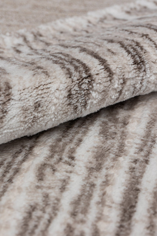 Covor Lusso Cream Brown – Valuri Naturale și Textură Moale www.olivy.ro