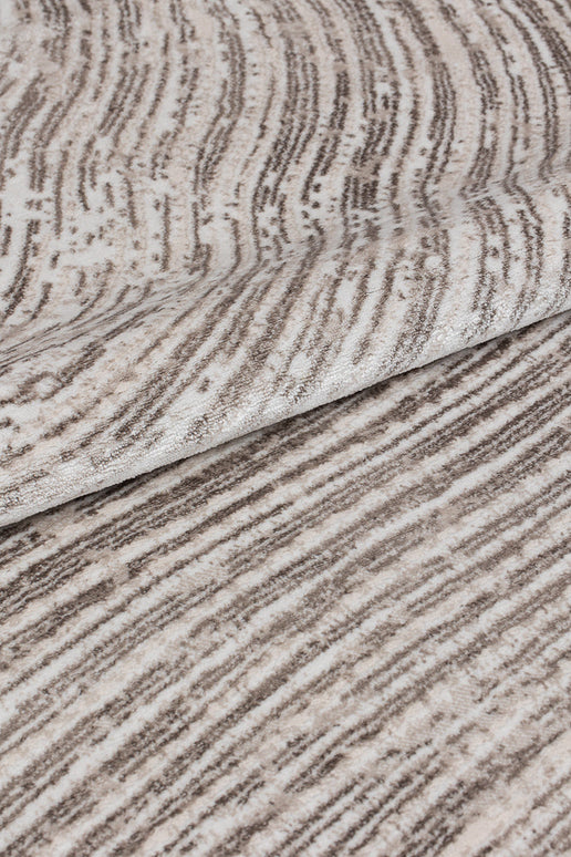 Covor Lusso Cream Brown – Valuri Naturale și Textură Moale www.olivy.ro