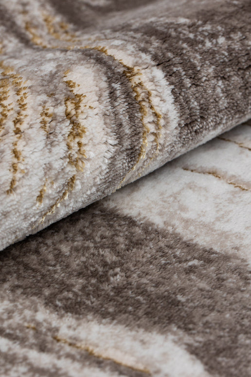 Covor San Marco Cream Brown – Eleganță Naturală cu Tonuri Pământii www.olivy.ro