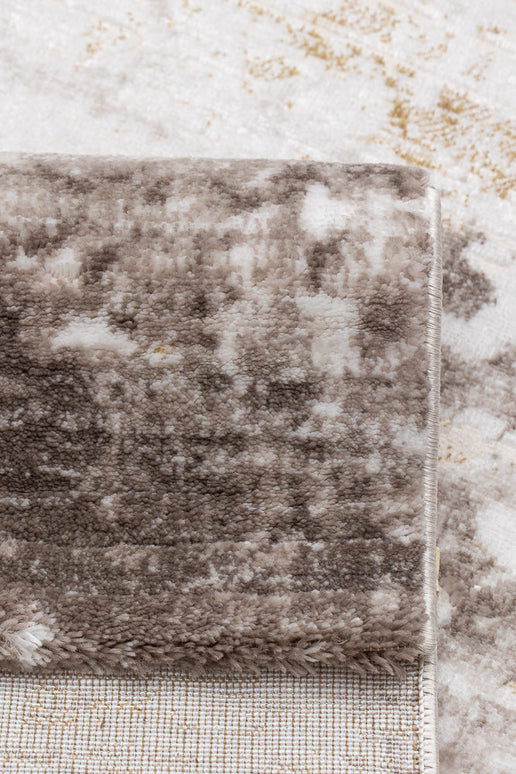 Covor San Marco Cream Brown – Textură Modernă în Tonuri Naturale www.olivy.ro