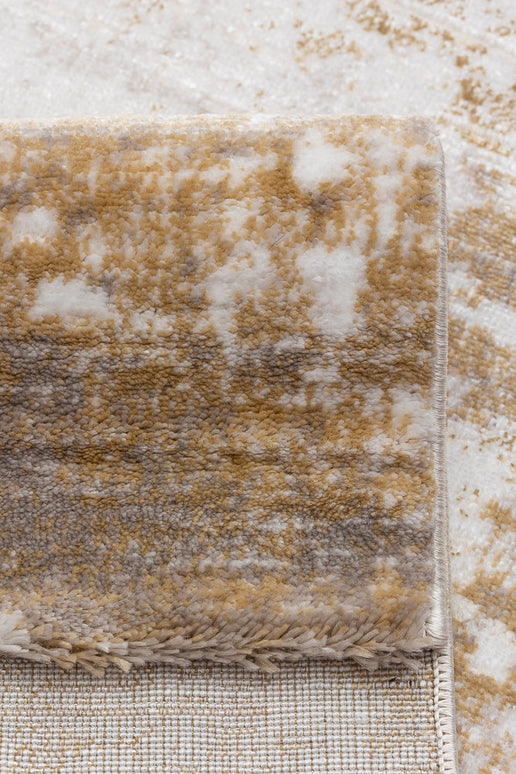 Covor San Marco Cream Gold – Design Modern cu Accente Aurii www.olivy.ro