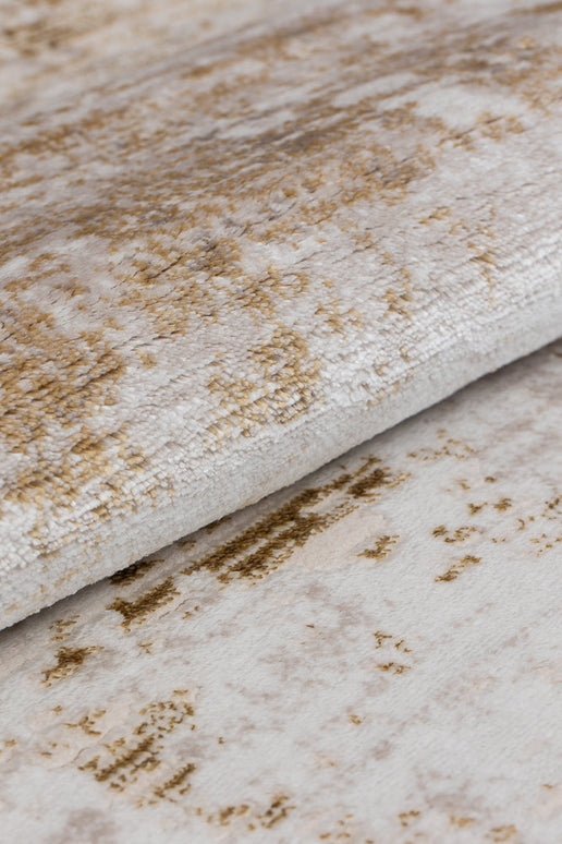 Covor San Marco Cream Gold – Design Modern cu Accente Aurii www.olivy.ro