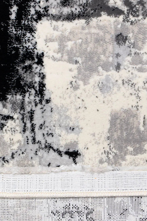 Covor living Rose 51272 Negru/ Gri armeda