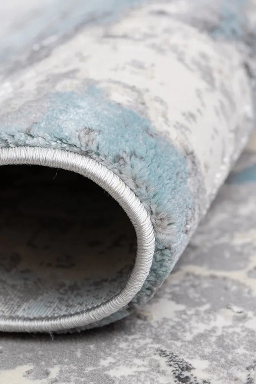 Covor living Rose 51272 E Turcoaz/Gri armeda