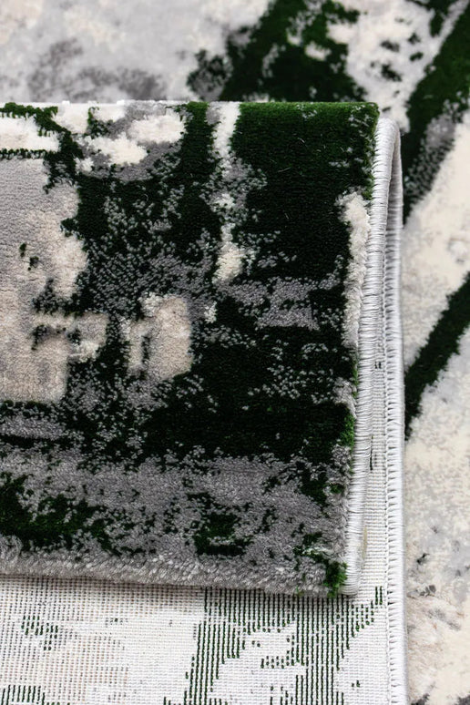 Covor living Rose 50122 E Verde Safir/Gri armeda