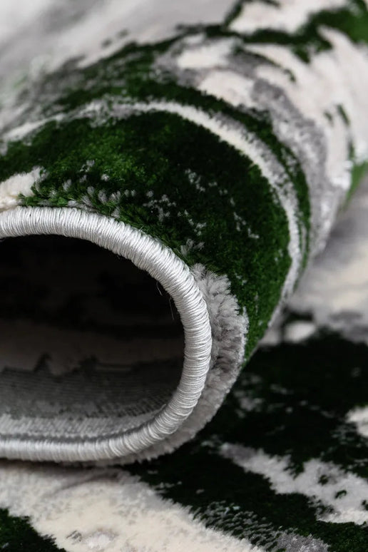 Covor living Rose 50122 E Verde Safir/Gri armeda