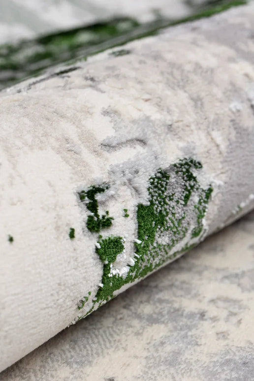 Covor living Rose 50122 E Verde Safir/Gri armeda