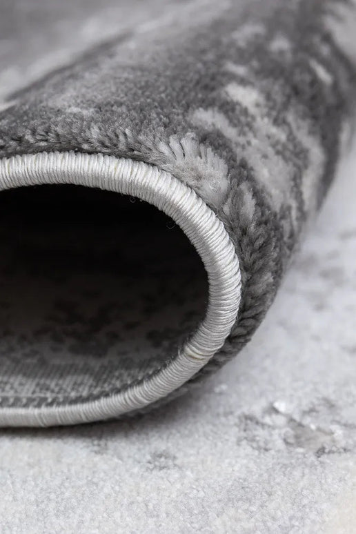 Covor living Rose 50122 Gri/ Gri armeda