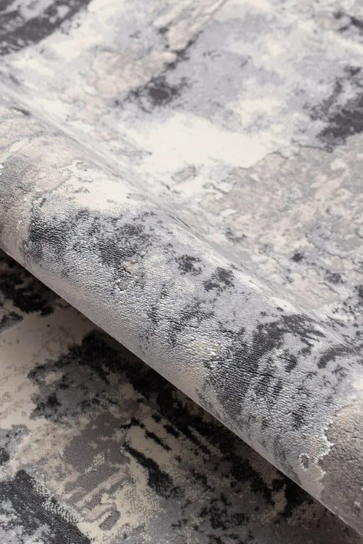 Covor living Rose 50122 Gri/ Gri armeda