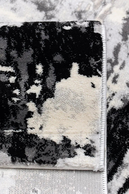 Covor living Rose 50122 Gri/ Negru armeda