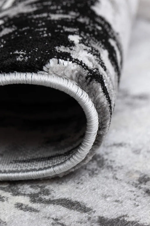 Covor living Rose 50122 Gri/ Negru armeda