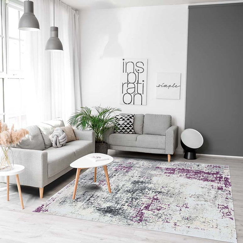 Covor Modern Rose 36540 B Lila/Gri armeda