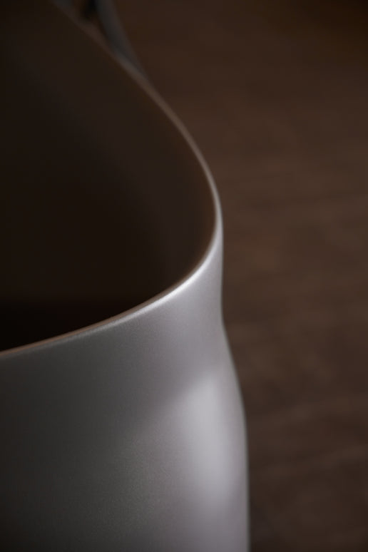 Cadă freestanding din compozit Duna Ofuro Gri